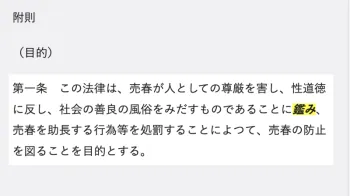 ほんばん〜ほうりつのはなし１（売る側）